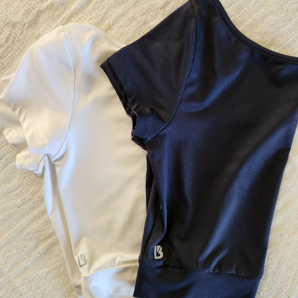 Set of Two Size Small Buffbunny Workout Tops